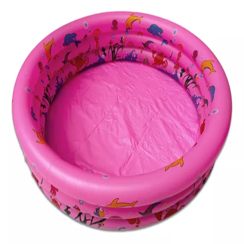 Detalhes do Mini Banheira Piscina Infantil Peixinho Rosa 450 Litros - Resistente