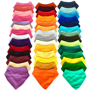Babador Bandana Bebê Kit 10 Unidades Dupla Face Diversas Cores Promoção em Oferta na Shopee