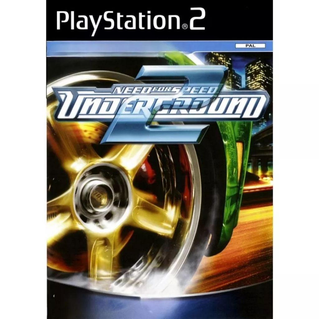 Need For Speed Underground 2 Playstation 2 Ps2 EXCELENTE MIDIA TESTADO ÚLTIMAS UNIDADES