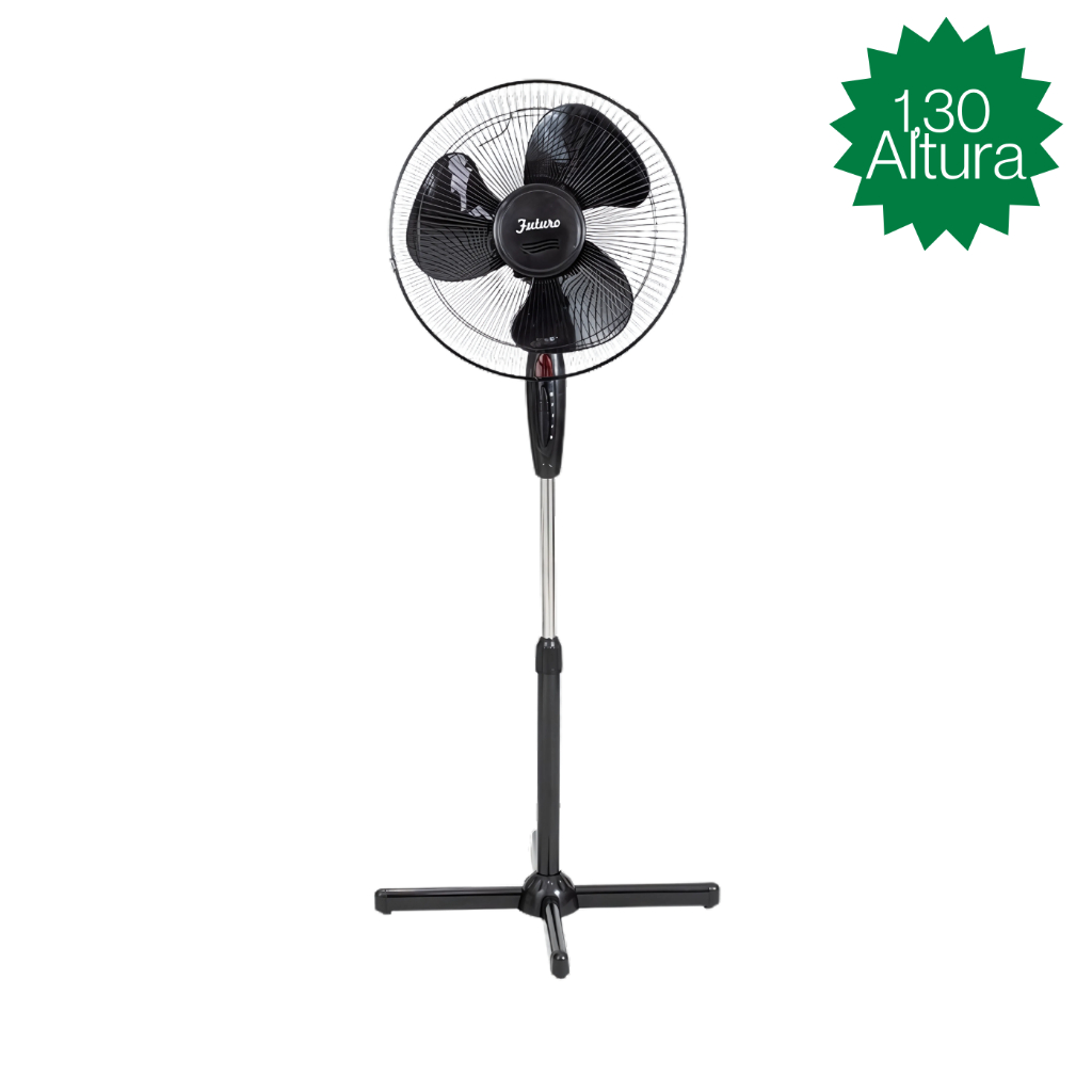 Ventilador De Chão De Pé De Coluna 130cm Forte e Silencioso