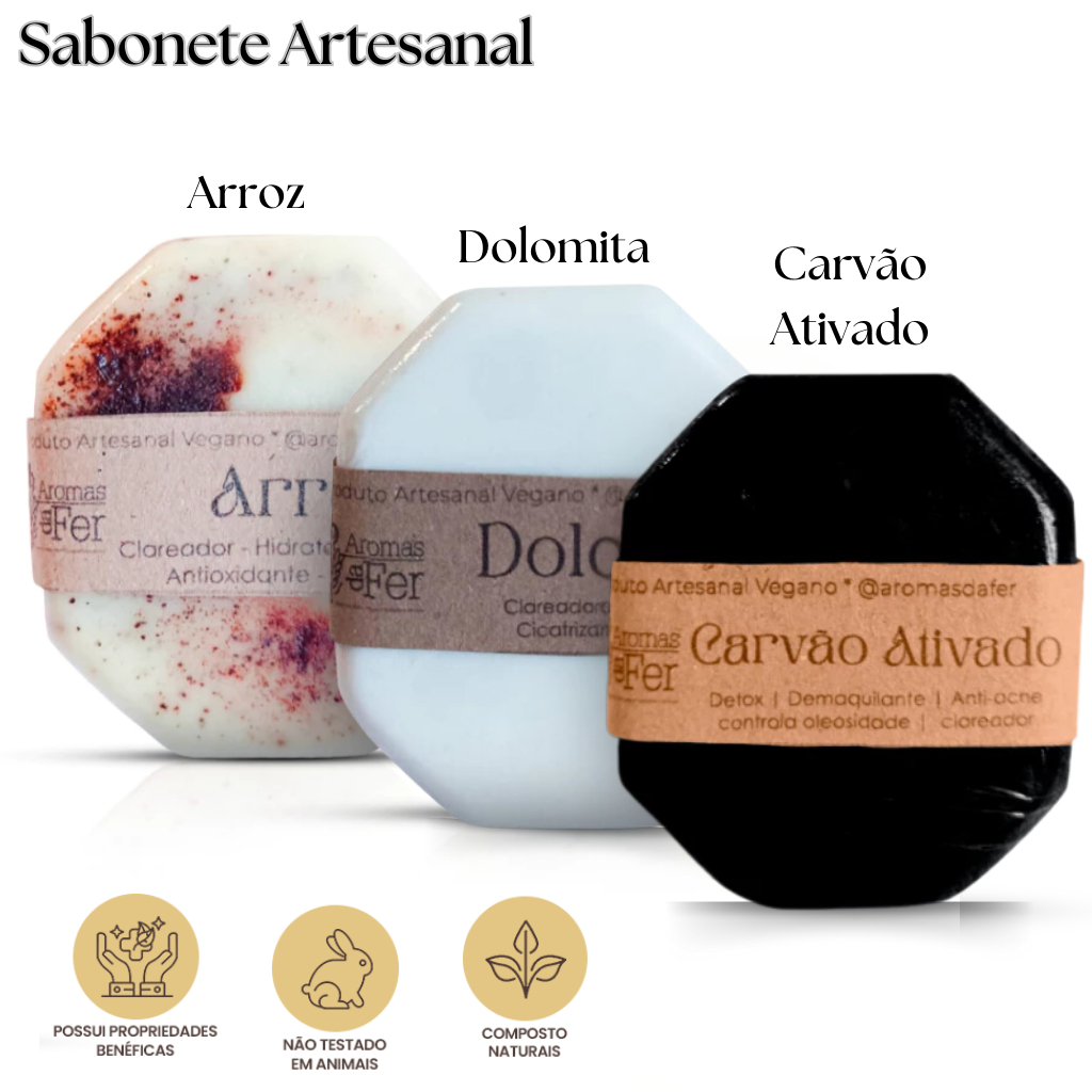 Kit Sabonete Facial Antiacne Esfoliante e Clareador em Oferta na Shopee