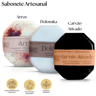 Kit Sabonete Facial Antiacne Esfoliante e Clareador em Oferta na Shopee