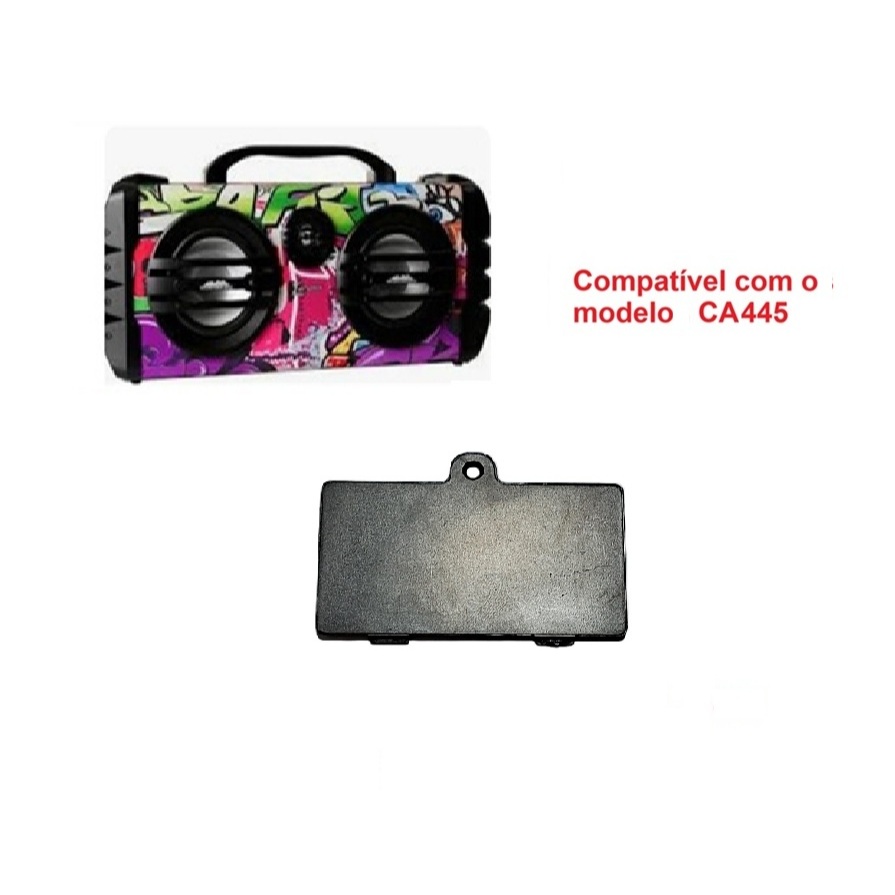 Tampa bateria caixa amplificada Lenoxx CA445