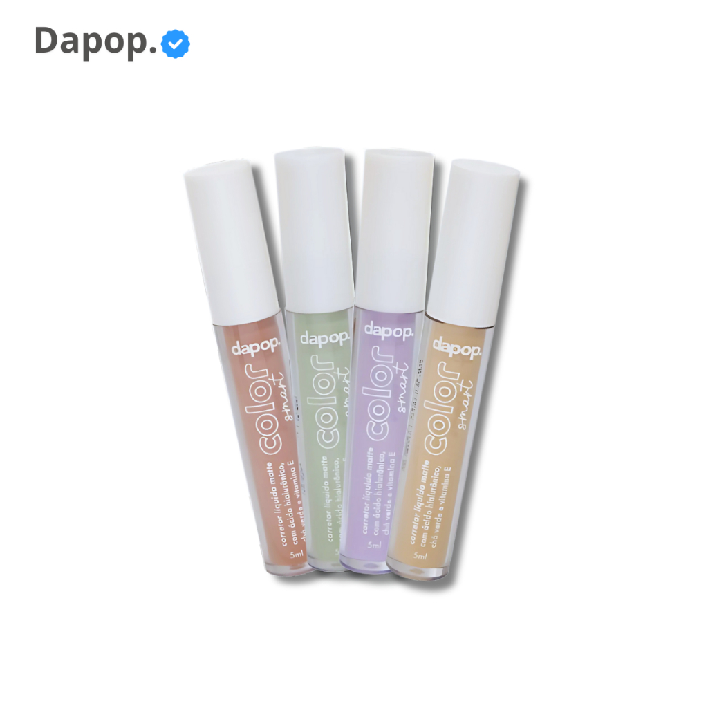 Corretivo Liquido Matte Color Smart - Dapop em Oferta na Shopee