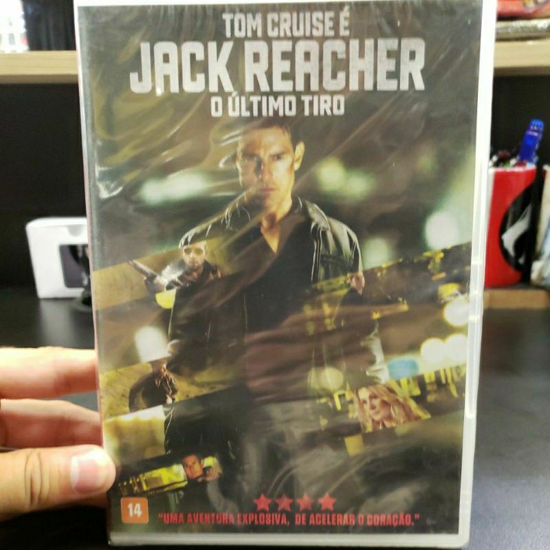 JACK REACHER - O ÚLTIMO TIRO DVD LACRADO