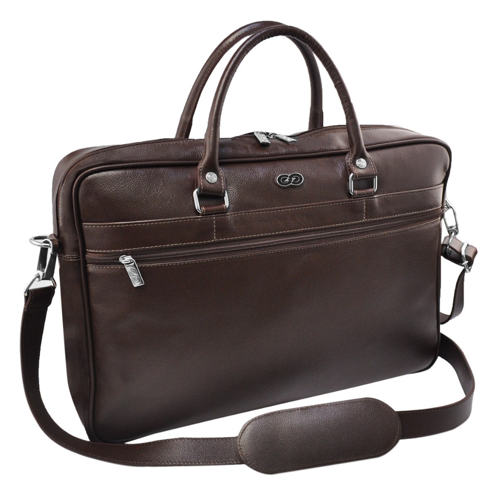 Maleta / Pasta Executiva NOAH em Couro Galvani em Oferta na Shopee