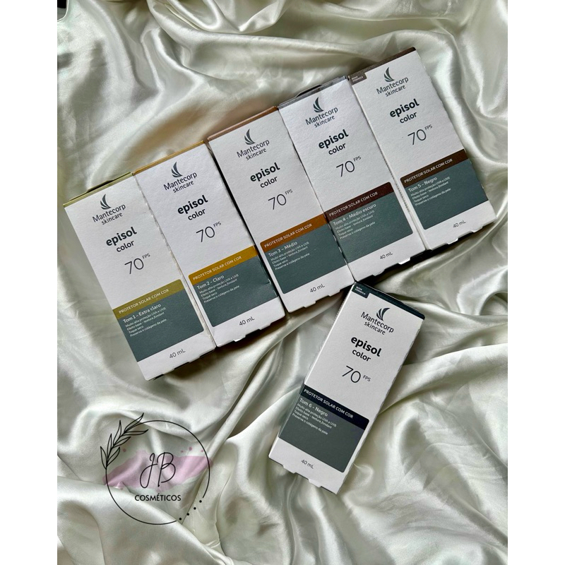PROTETOR SOLAR EPISOL COLOR FPS 70 40ML