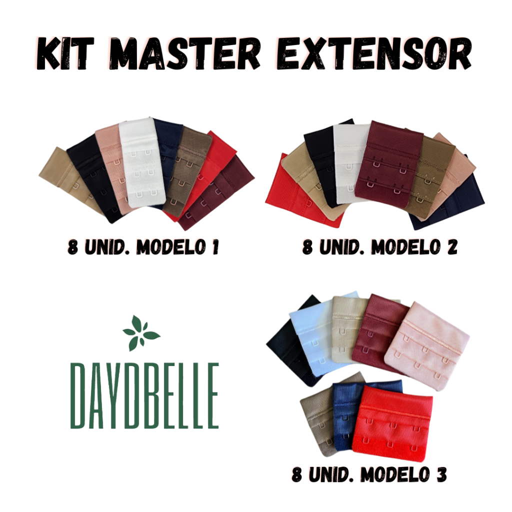 Kit Master Extensor - Modelos 1, 2 e 3 - 24 Unidades
