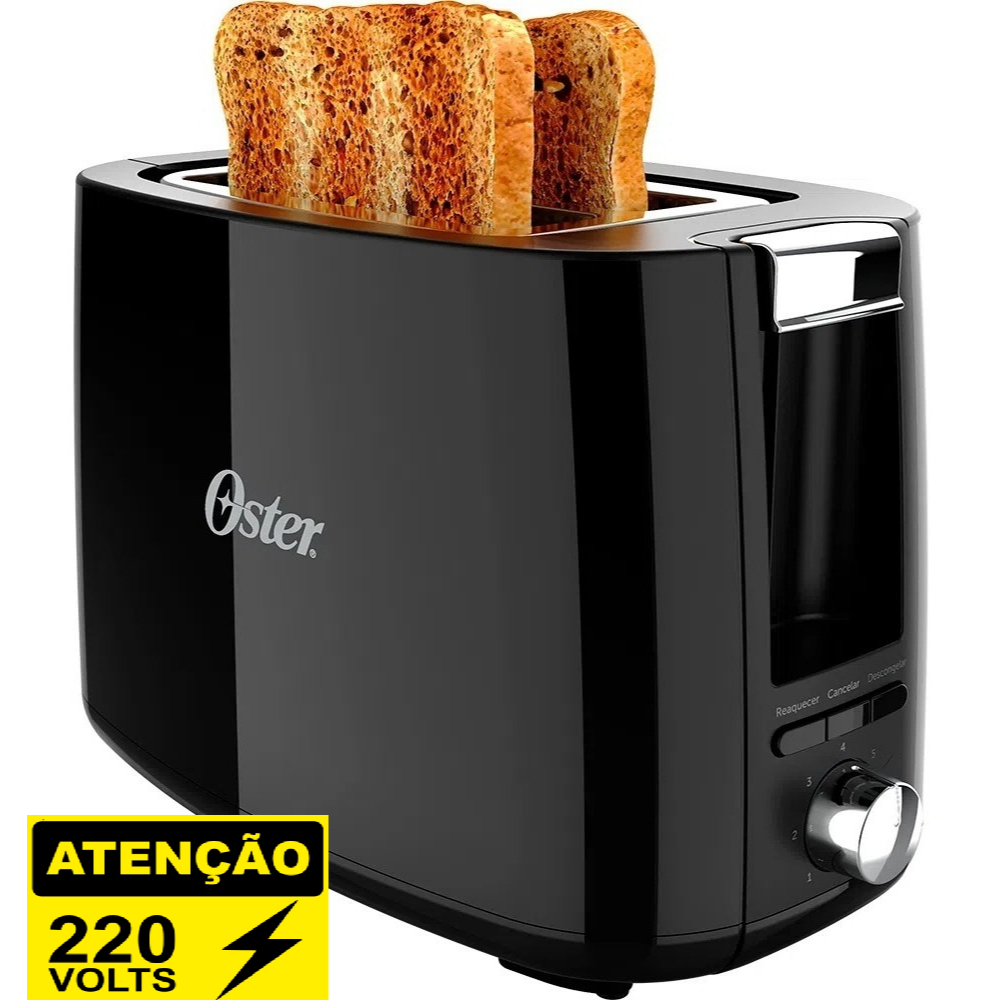 Torradeira Tostador De Pão Elétrico 7 Níveis Oster - 220v em Oferta na Shopee