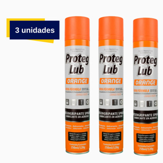 Kit 03 Desengripante Óleo Antiferrugem Spray 250ml Chemicolor em Oferta na Shopee