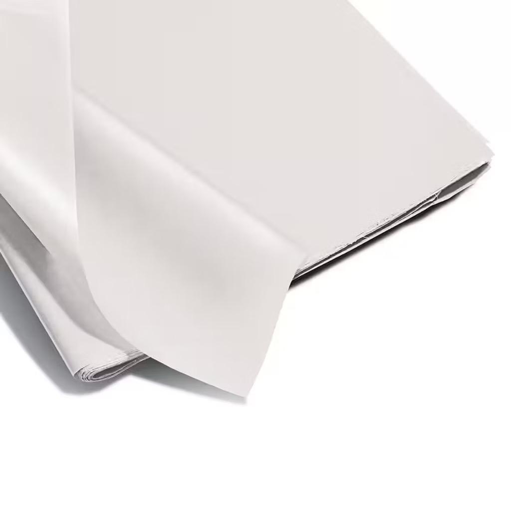 Papel Folha Seda Branca | Tamanhos (30x48) (35X48) (48X70) | Pacote com 100 Folhas