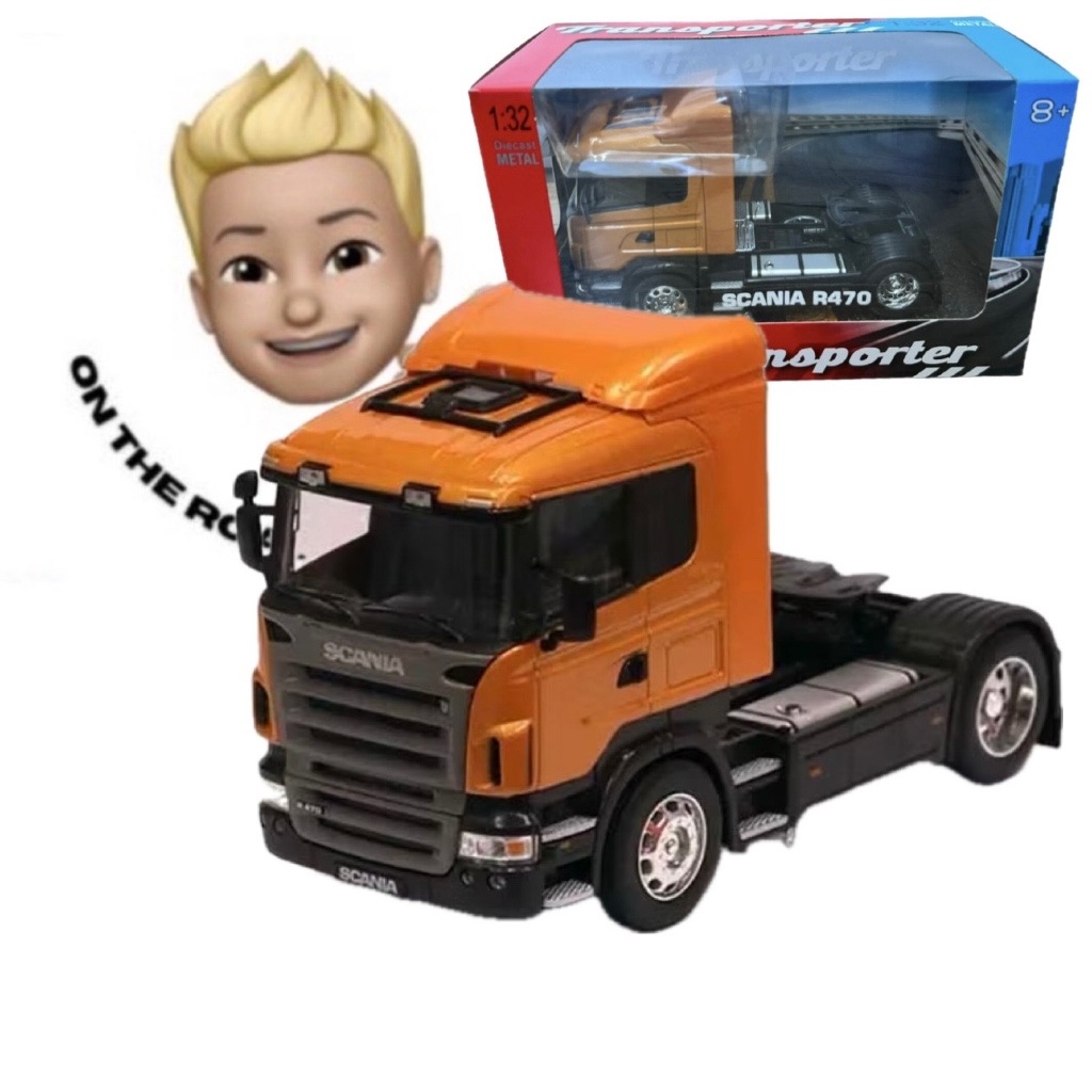 Miniatura Caminhão Scania R470 1/32 Welly