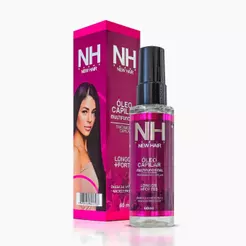 Óleo Multifuncional 60ml Tratamento Capilar Fios mais Longos e Fortes New Hair Belkit