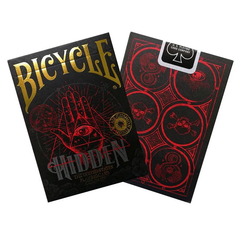 Baralho Bicycle Hidden Premium - USPCC Poker Magica Cardistry + Cartas Extras