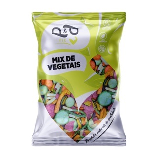 Mix P&P Vegetais e Legumes Desidratados Crocantes em Oferta na Shopee