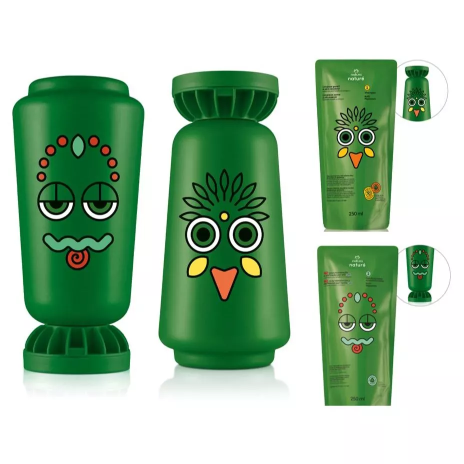 Cabelos Cacheados e Crespos Naturé Shampoo, Condicionador (Refil ou Regular)