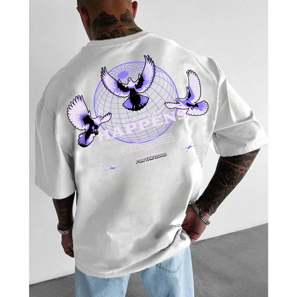 Camisa Camiseta Oversized Premium Lançamento Modelo Grande Confortável Unissex Kappens