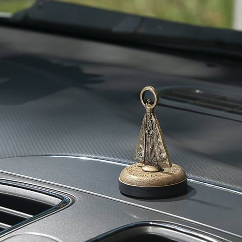 Imagem de Nossa Senhora Aparecida Auto Colante Para Painel de Carro