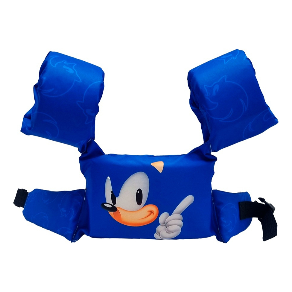 Boia Colete Infantil Sonic em Oferta na Shopee