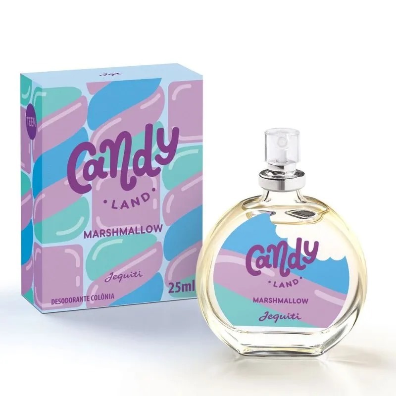 Desodorante Colônia Candy Land Marshmellow - 25 ml EMBALAGEM ANTIGA