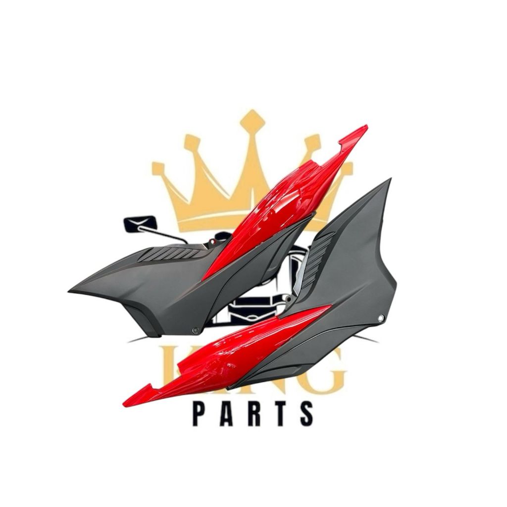 PAR DE TAMPA LATERAL E RABETAS  MOD CB300 09/15 em Oferta na Shopee