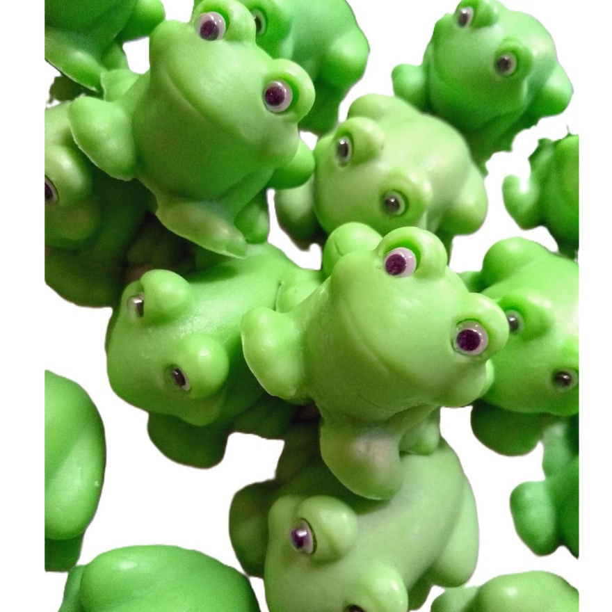 5 Sabonete 3D Sapo / Sapinho para Lembrancinha com olhinhos (Avulso) Escolher cores e aromas chat