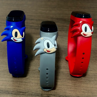 Kit 10-35 Relógios Infantis Sonic Digital Led Esporte à Prova D’água em Oferta na Shopee