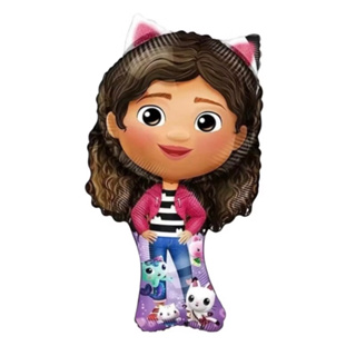 1 Unidade Corpo Gabi Balão Metalizado Festa Aniversário Casa Mágica Da Gabby mede 90cm em Oferta na Shopee