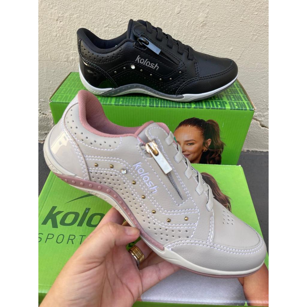 Tênis kolosh Feminino Casual Moda Conforto Macio Sapato Original