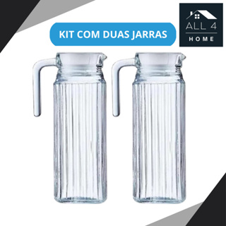 Kit 2 Jarras De Vidro Suiça 1 Litro em Oferta na Shopee