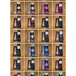 KIT CAIXA DE PRESENTE - GRAVATA SLIM + LENÇO + ABOTOADURA PREMIUM em Oferta na Shopee