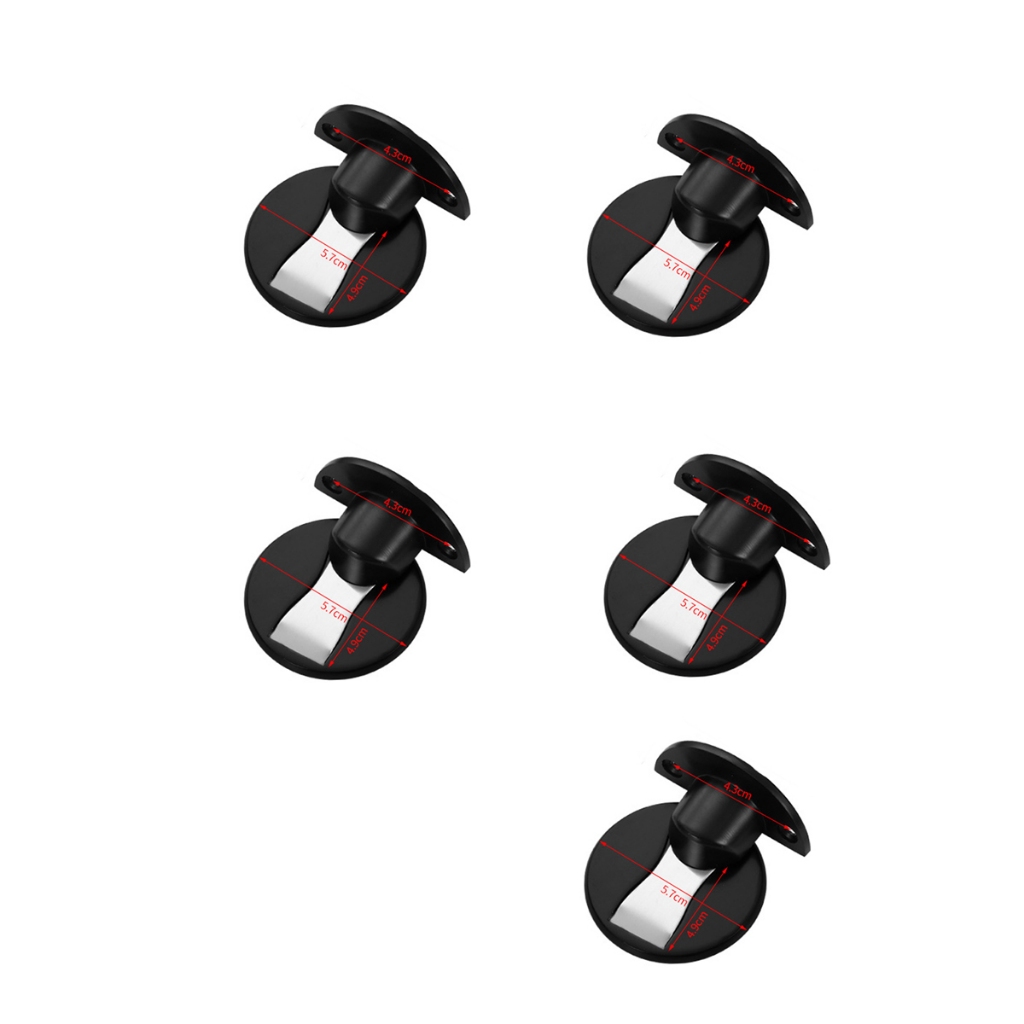 Kit 5 Prendedor Fixador Trava Batedor Magnético De Porta em Oferta na Shopee