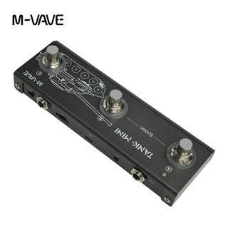 Pedal multiefeitos para guitarra elétrica/baixo M-VAVE TANK MINI Suporta predefinições/edição de tons Recursos 6 módulos em Oferta na Shopee