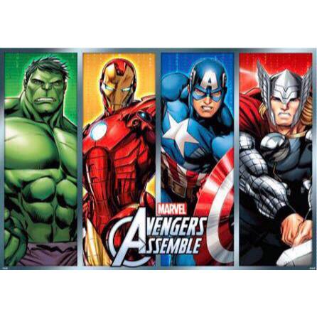 PAPEL ARROZ ESPECIAL TEMA VINGADORES E VINGADORES CUTE (TAMANHO A4)