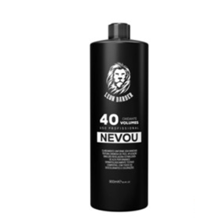 Água Oxigenada 40 Volumes Leon Barber 900ml | Oxidante para Descoloração Cabelo Luzes Mechas