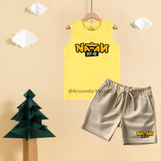 Conjunto Camiseta Regata e Bermuda Infantil Natan Por Ai Skate Youtuber em Oferta na Shopee