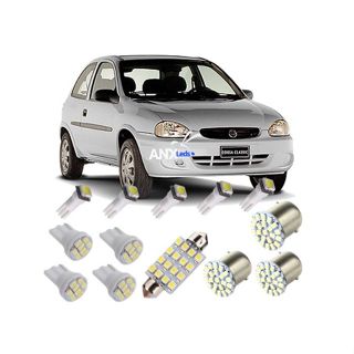 Kit Lampadas Led Corsa Hatch Wind Sedan 95 Até 2004 + Painel em Oferta na Shopee