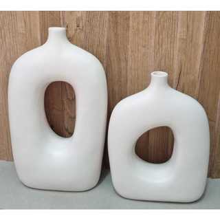 Kit Vaso Decorativo Elegance para Sala Casa Decoração Plantas