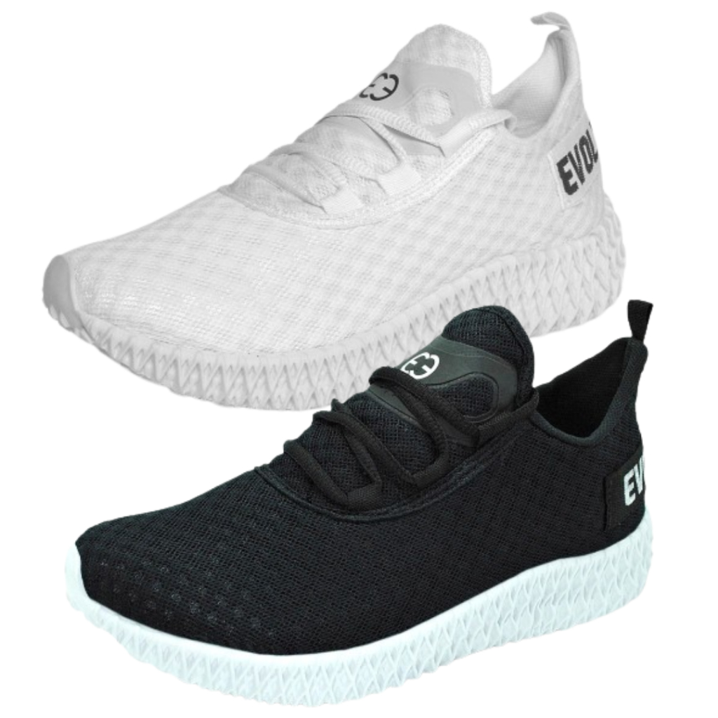 Combo com 2 Tênis Ev Colméia Masculino Esportivo Treino Academia Resultados Diários