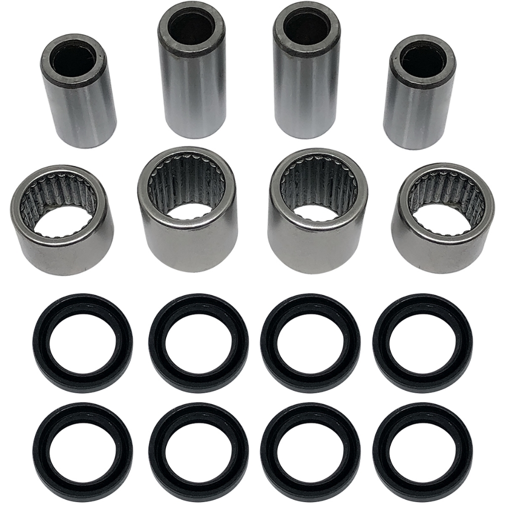 Kit Reparo Pro Link Xr 250 Tornado 2001 A 2008 Com Rolamentos de Agulhas + Buchas + Guarda pó.