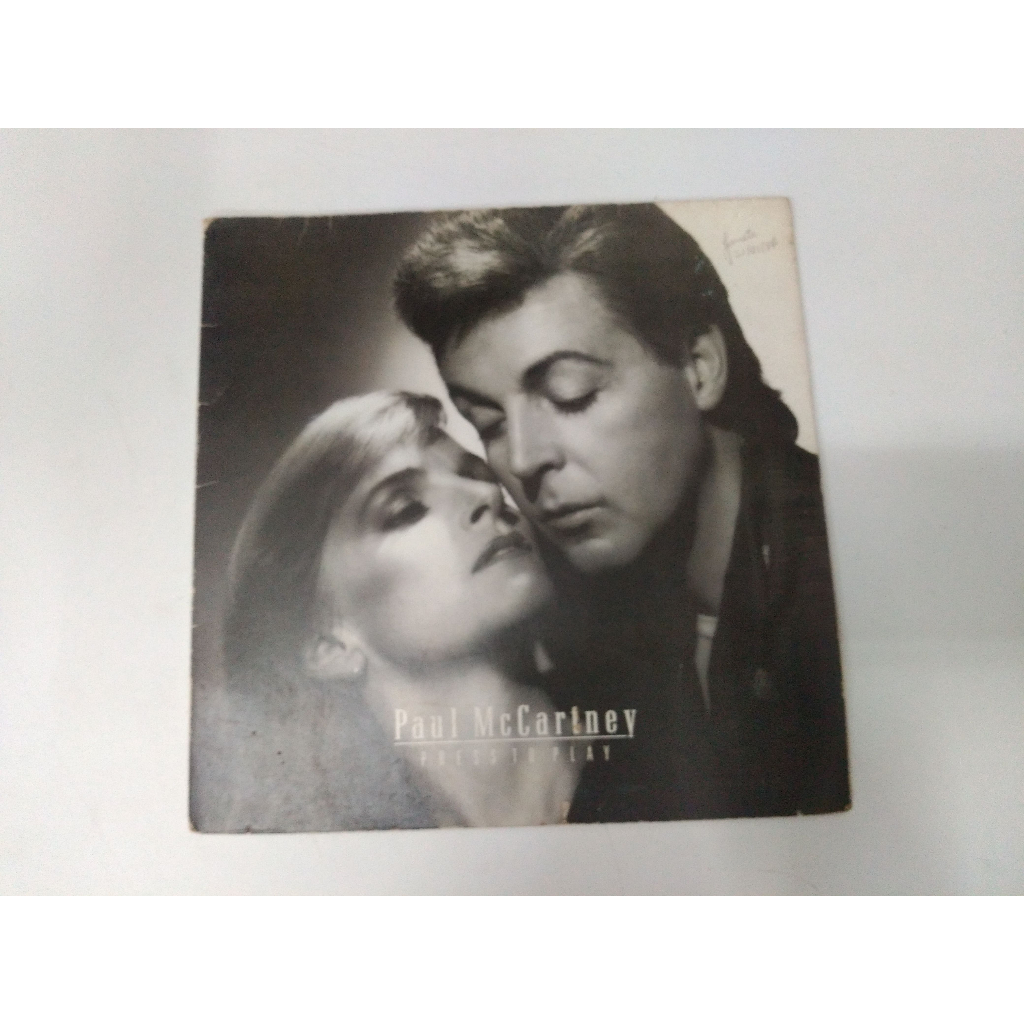 Lp Disco Vinil Paul Mccartney Press To Play Ano 1986 Da963