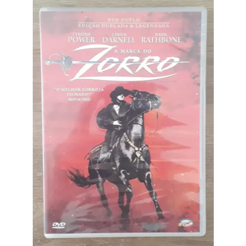 A Marca Do Zorro Dvd Duplo - Tyrone Power