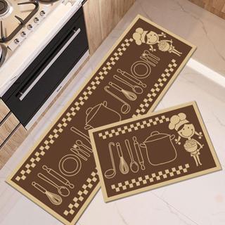Kit Jogo Passadeira Belga Antiderrapante Para Cozinha em Oferta na Shopee