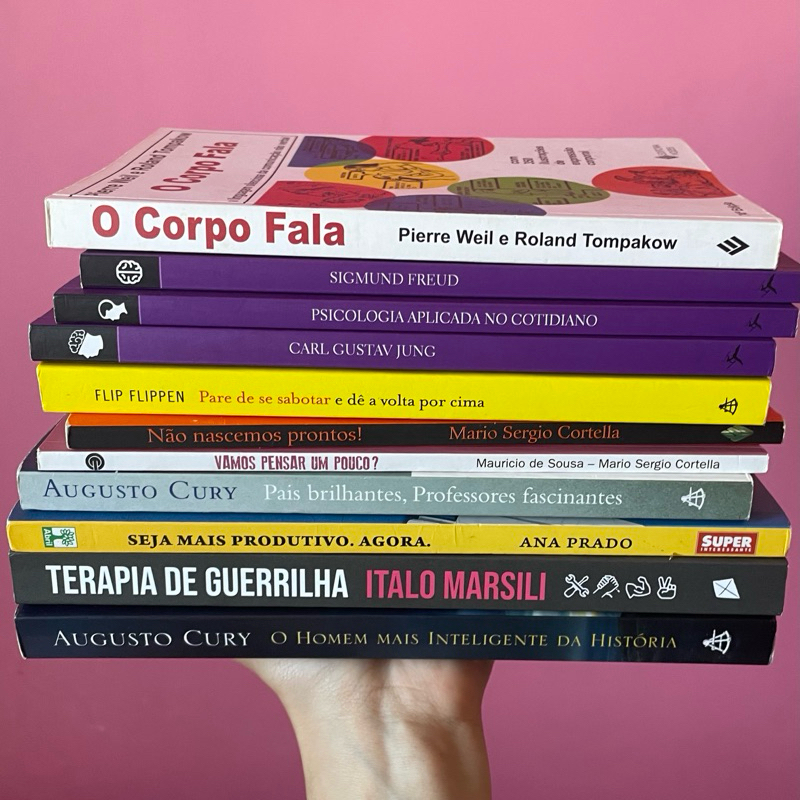 LIVROS DE AUTO AJUDA e psicologia. Livro usado | Desapego de livros