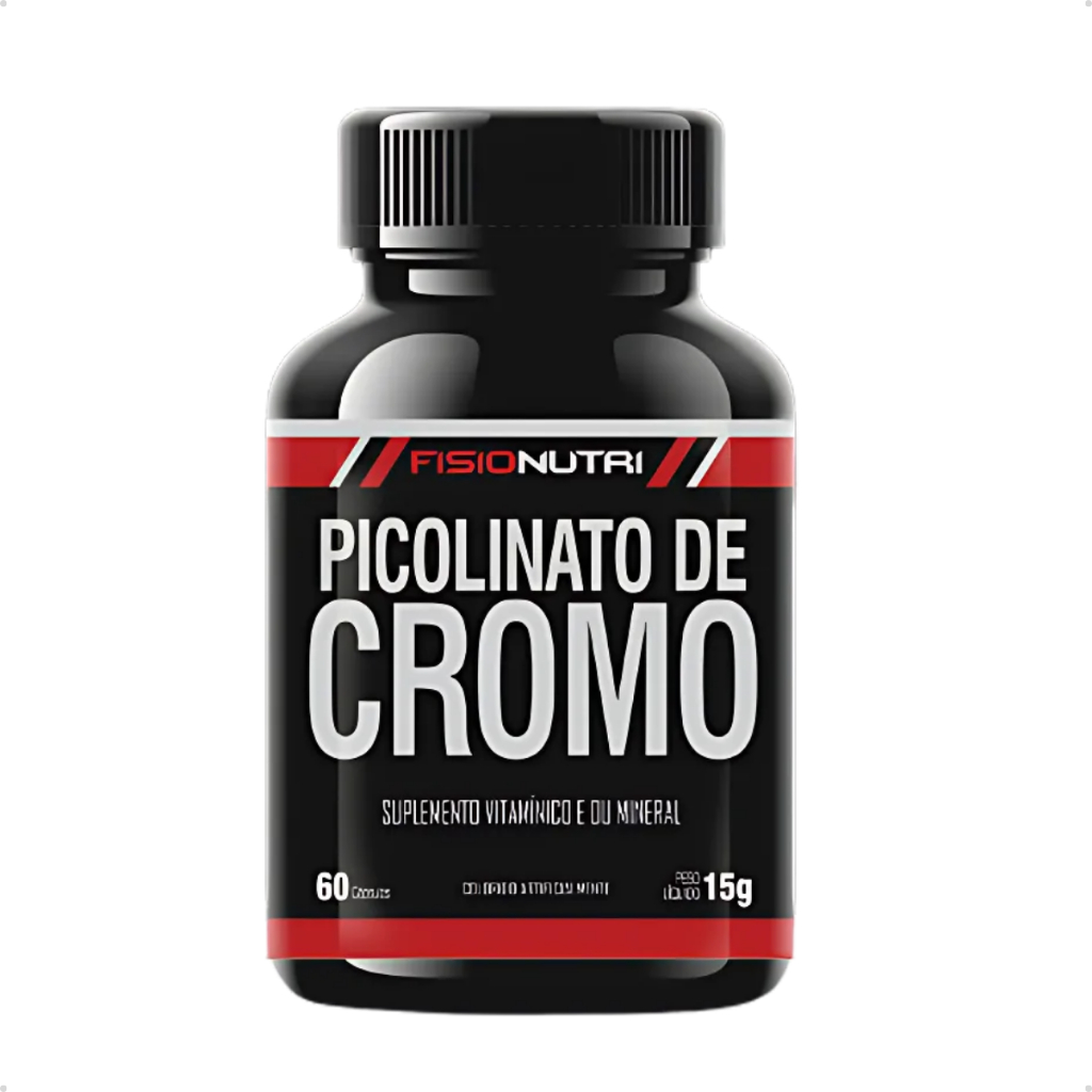 Picolinato de Cromo 60 cápsulas - Fisionutri
