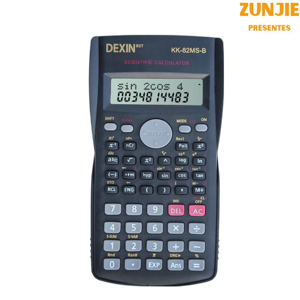 Calculadora Científica Dexin BST 240 Funções KK82MS-B