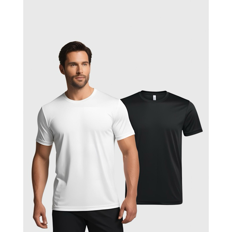 Kit 2 camiseta camisa masculina manga curta dry fit academia treino corrida esportiva P M G GG