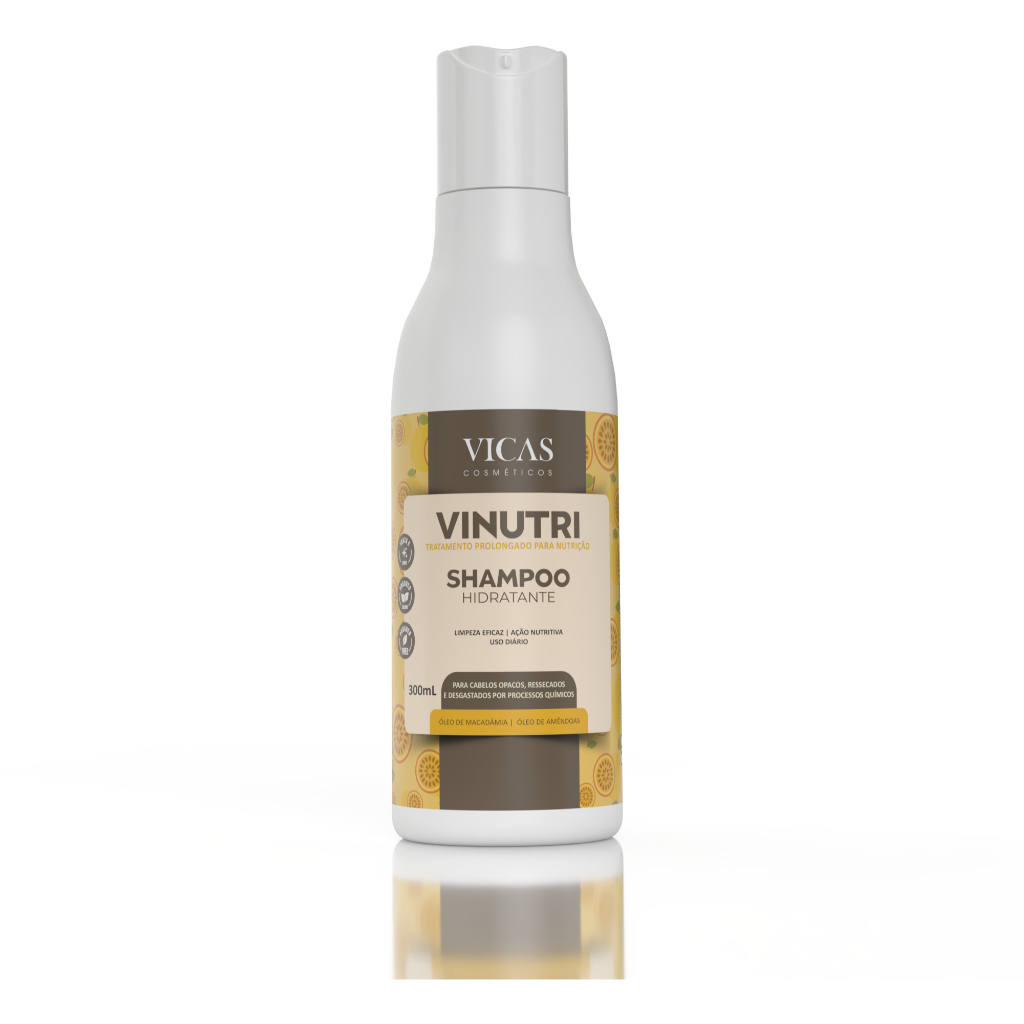 Shampoo Vinutri Maracujá Vicas 300ml