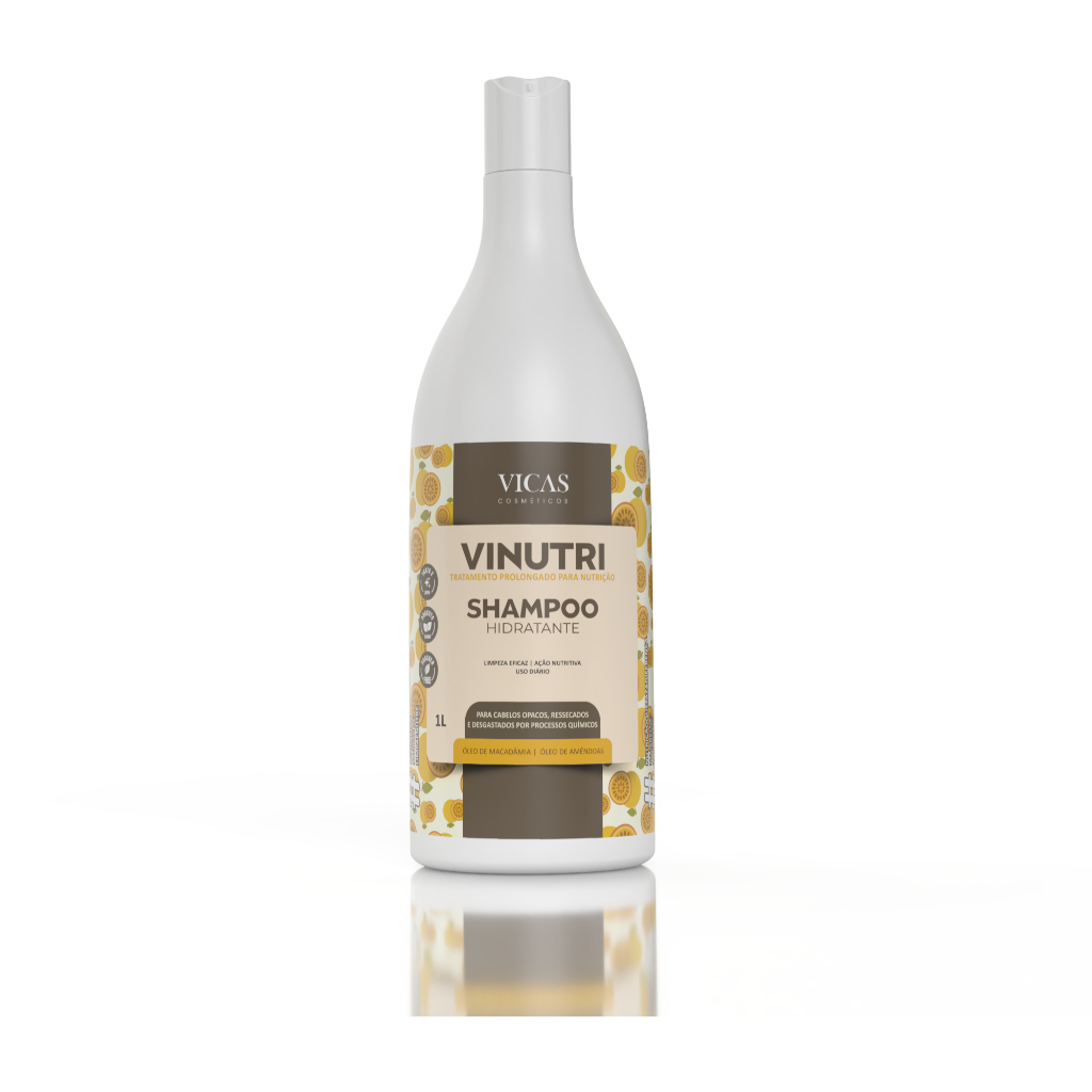 Shampoo Vinutri Maracujá Vicas 1L