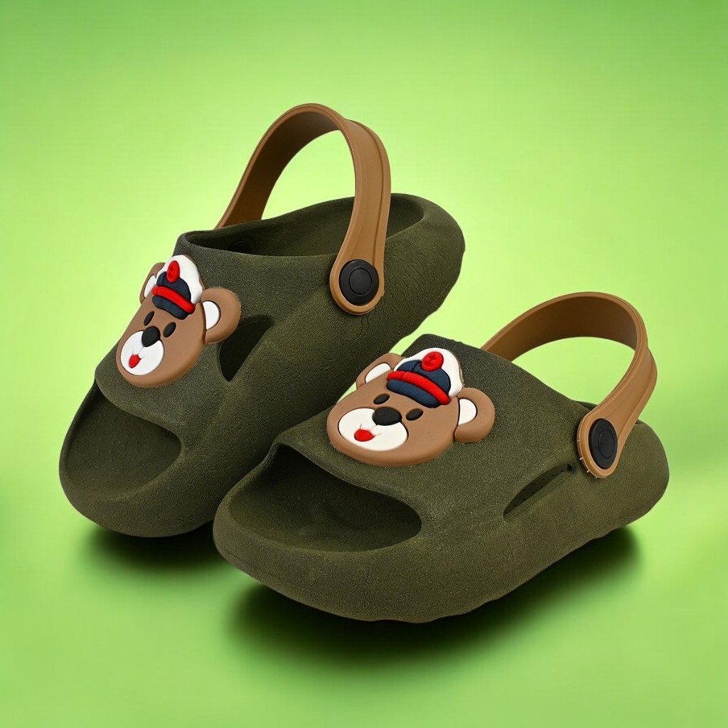 Sandália Infantil Menino Chinelo Nuvem Fleca Slide Masculino Leve Confortável E Macio Com Ursinho em Oferta na Shopee